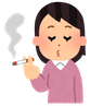 喫煙（リスクが高くなる可能性あり↑）の関連画像